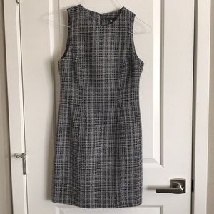 FINAL SALE Vintage Tweed Sheath Pencil Dress